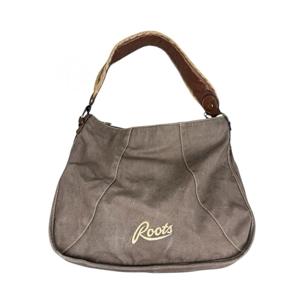 Roots Women's Tan Hobo Bag